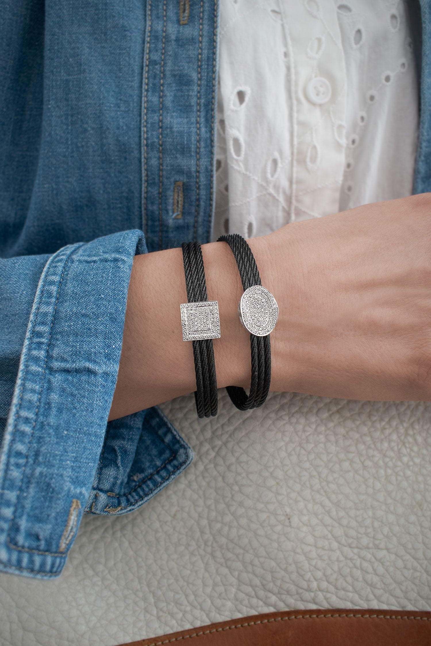 Shape Your Style: How to Wear ALOR’s Oval & Square Station Jewelry