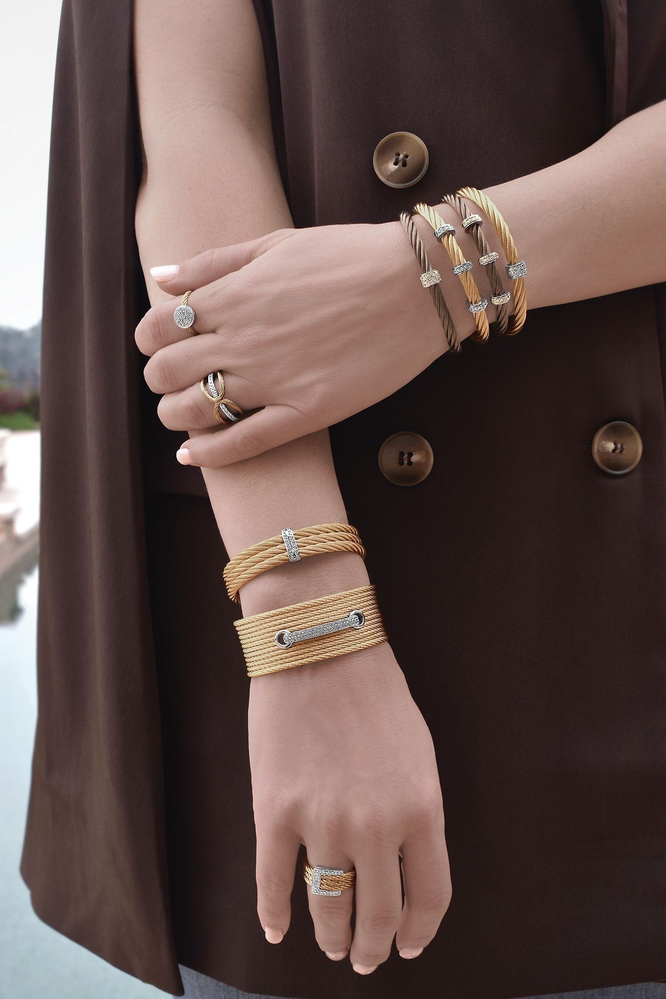 ALOR’s New Triple Row Cuffs Collection: Triple the Beauty