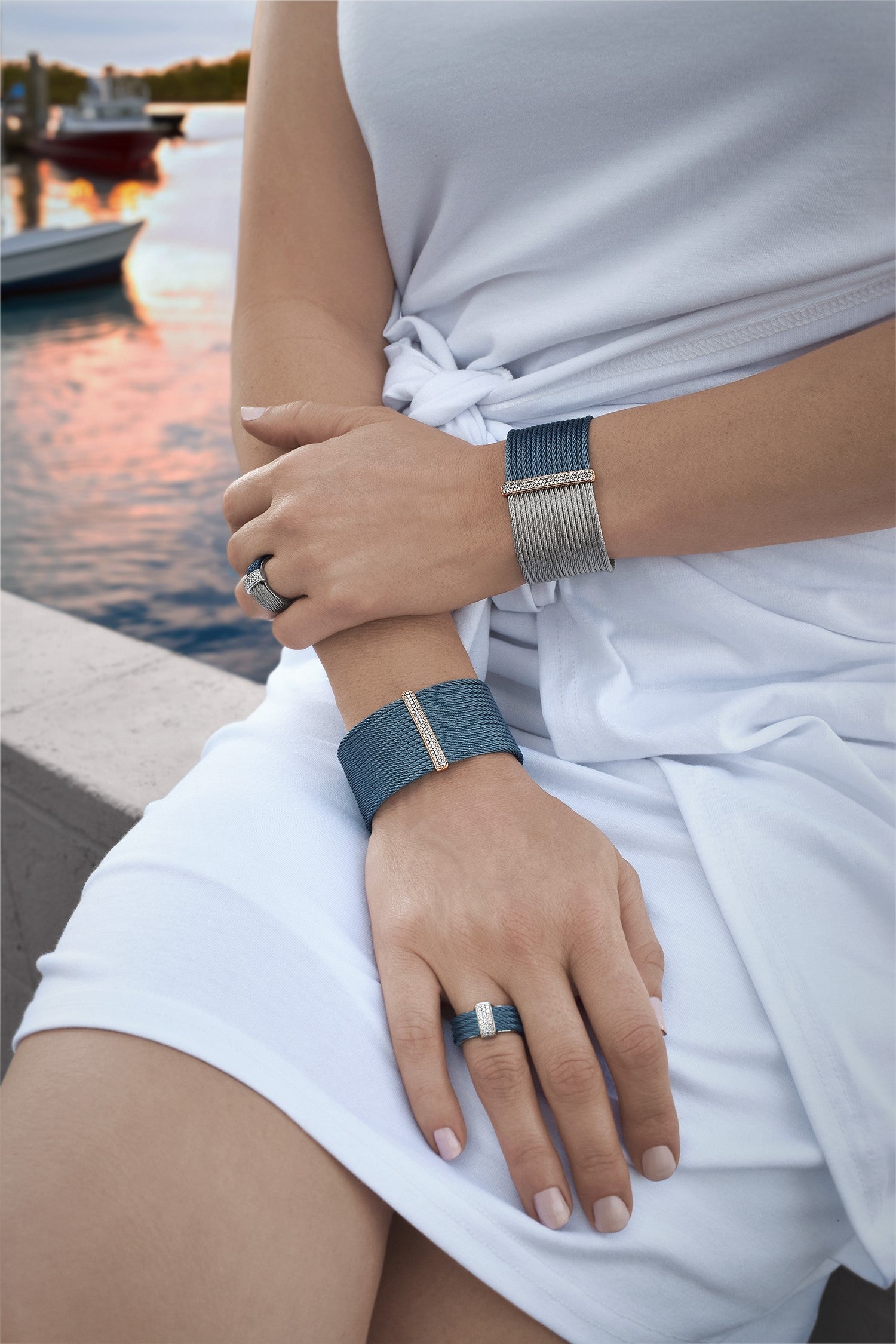 Dive into Tropical Elegance with ALOR’s Caribbean Blue Cable Collection
