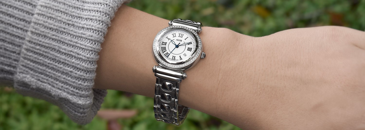 NEW ALOR cascade bracelet watch in silver One of our most loved collections of 2025, and for good  main image 3