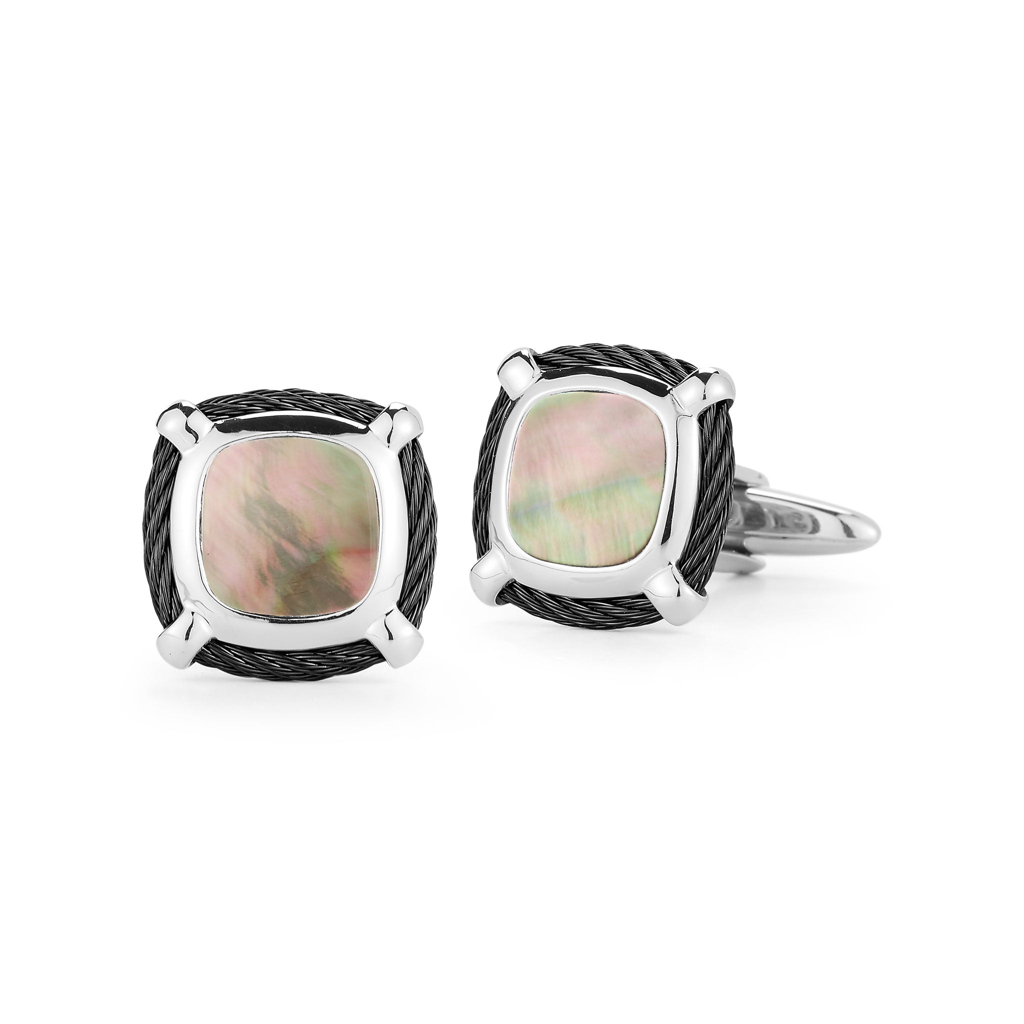 ALOR Men's Gemstone Cufflinks