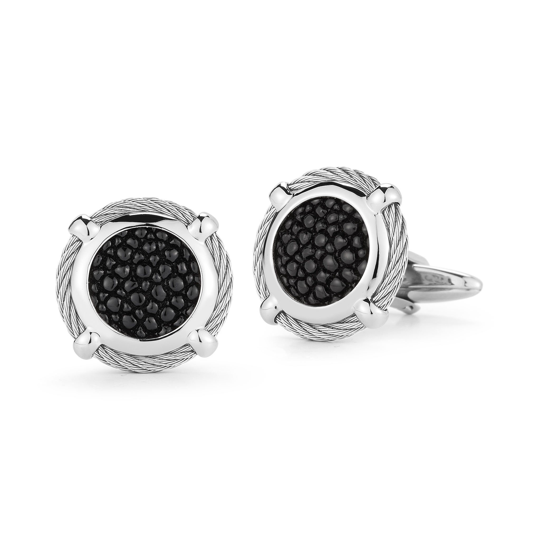 ALOR Men's Stingray Cufflinks