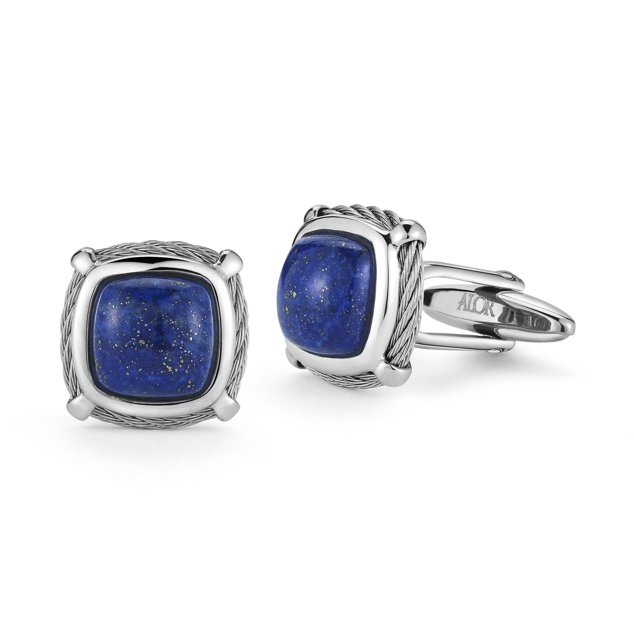 ALOR Men's Gemstone Cufflinks