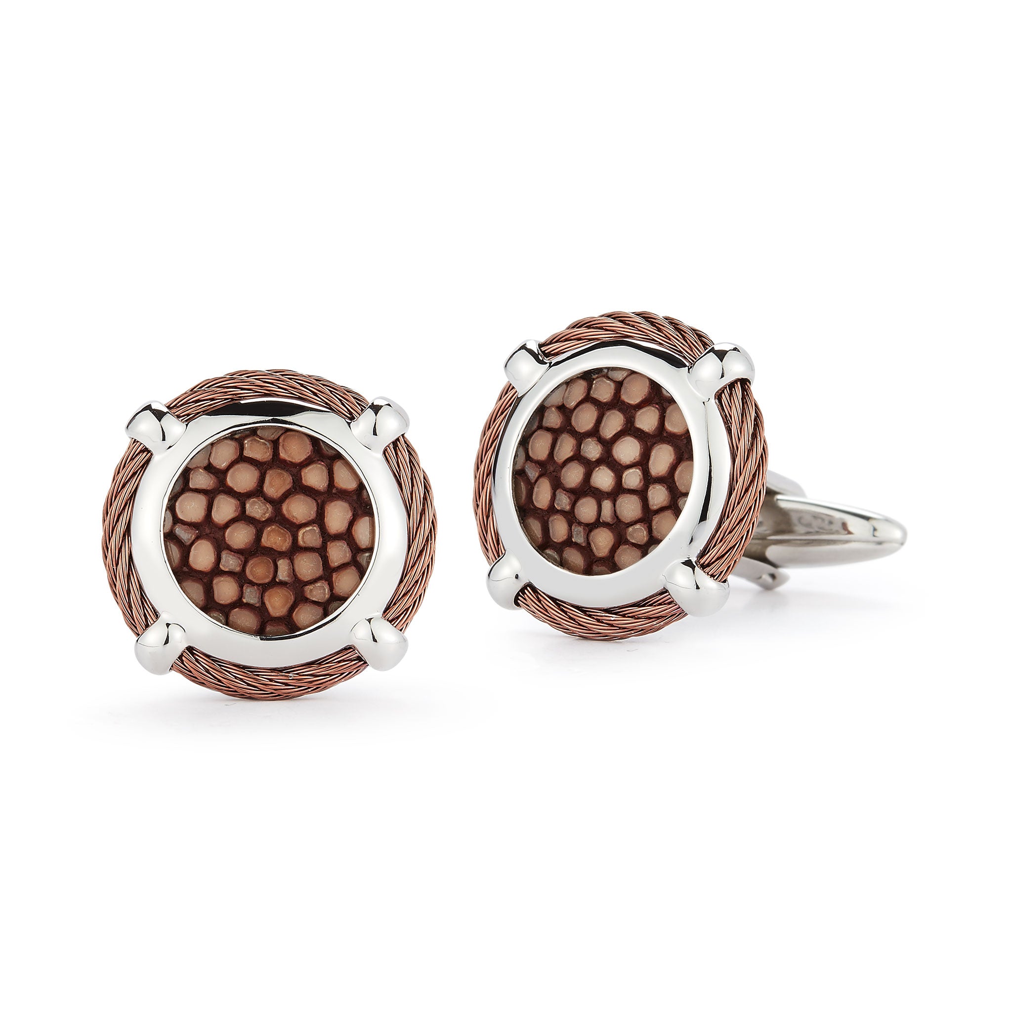 ALOR Men's Stingray Cufflinks