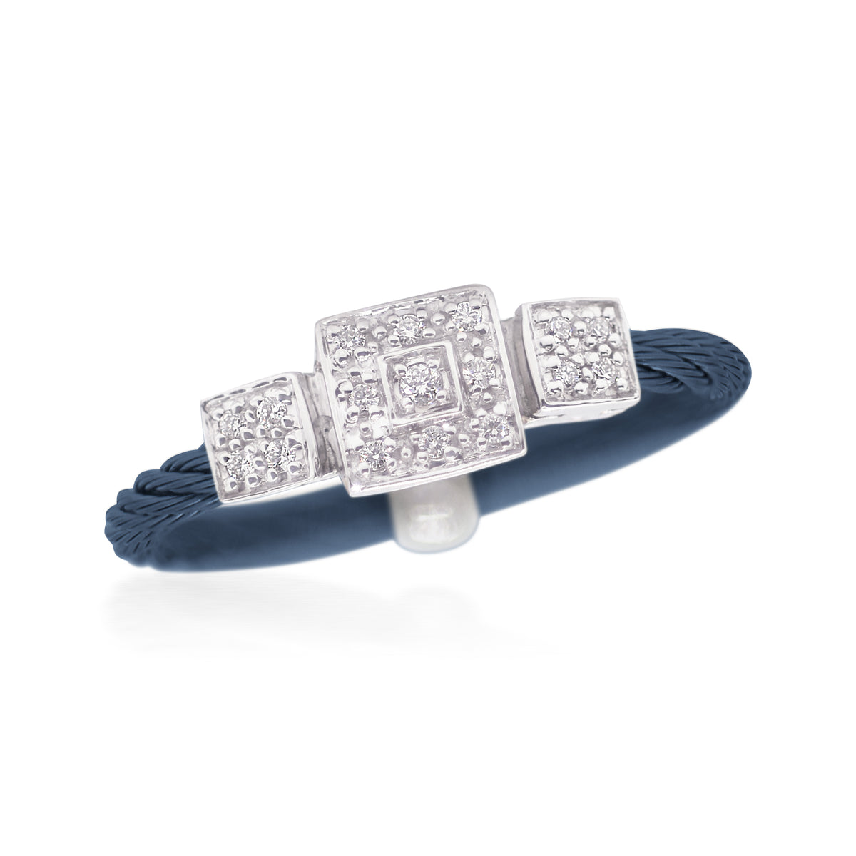ALOR Triple Cushion Ring