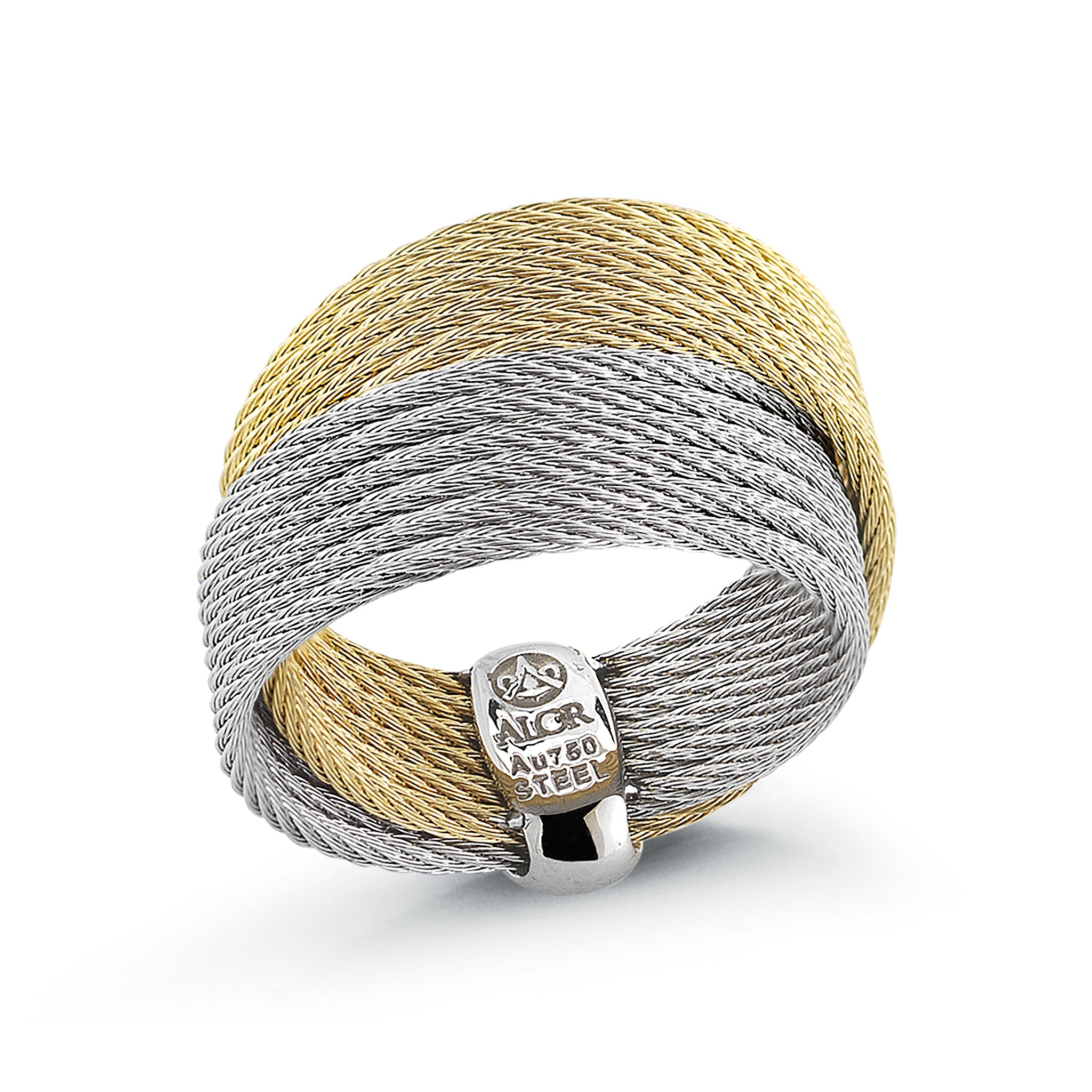 ALOR Crossed Wrap Ring