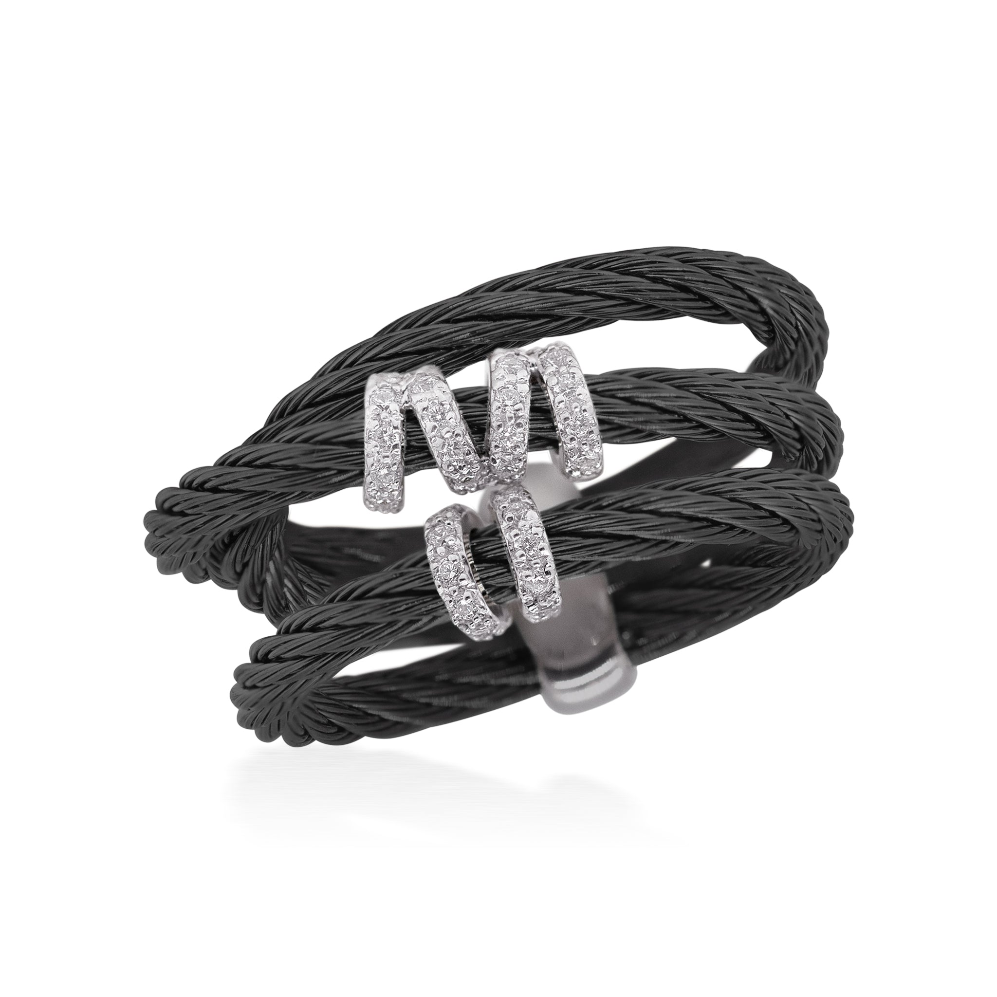 ALOR Multi Halo Band Ring