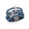 ALOR Halo Circle Wide Band Ring
