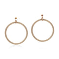 ALOR Drop Circle Earrings