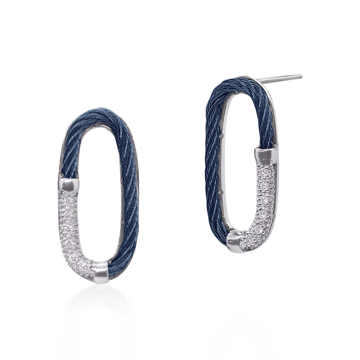 ALOR Cable Clip Stud Earrings