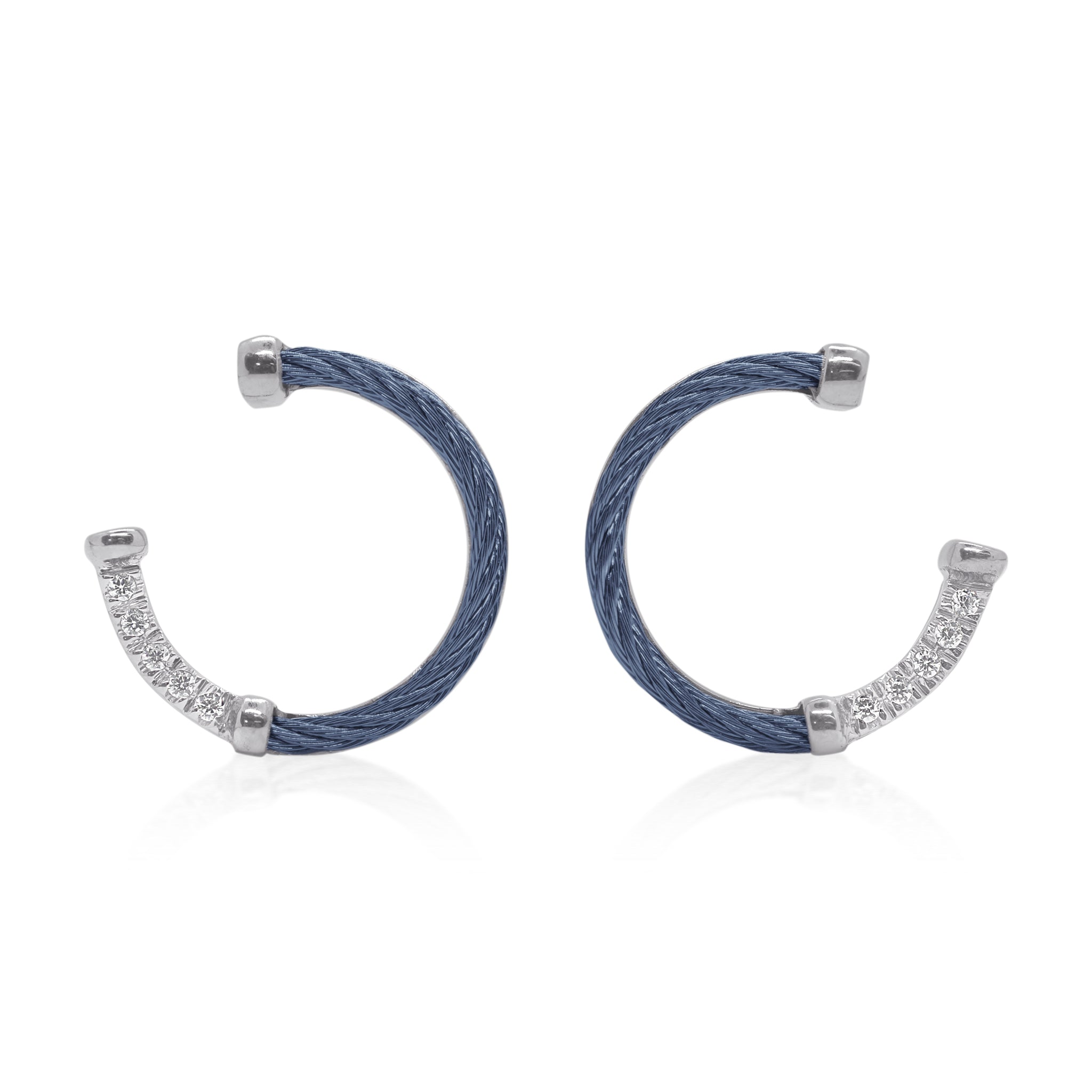 ALOR 3/4 Circle Earrings