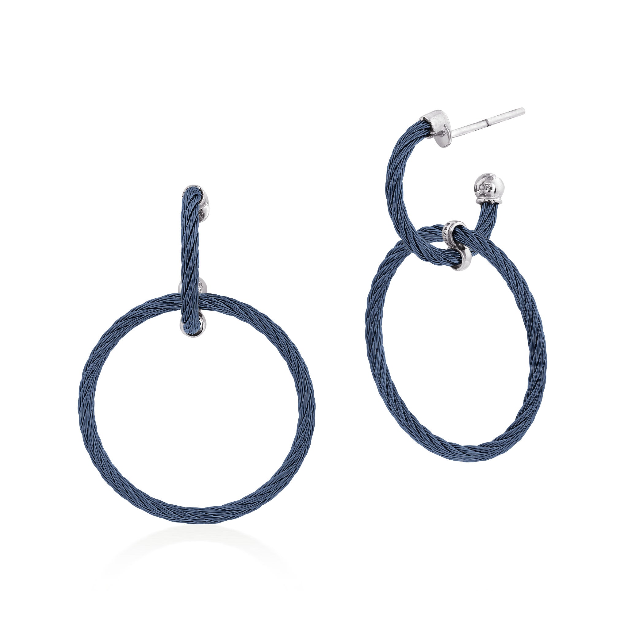 ALOR Petite Double Drop Earrings