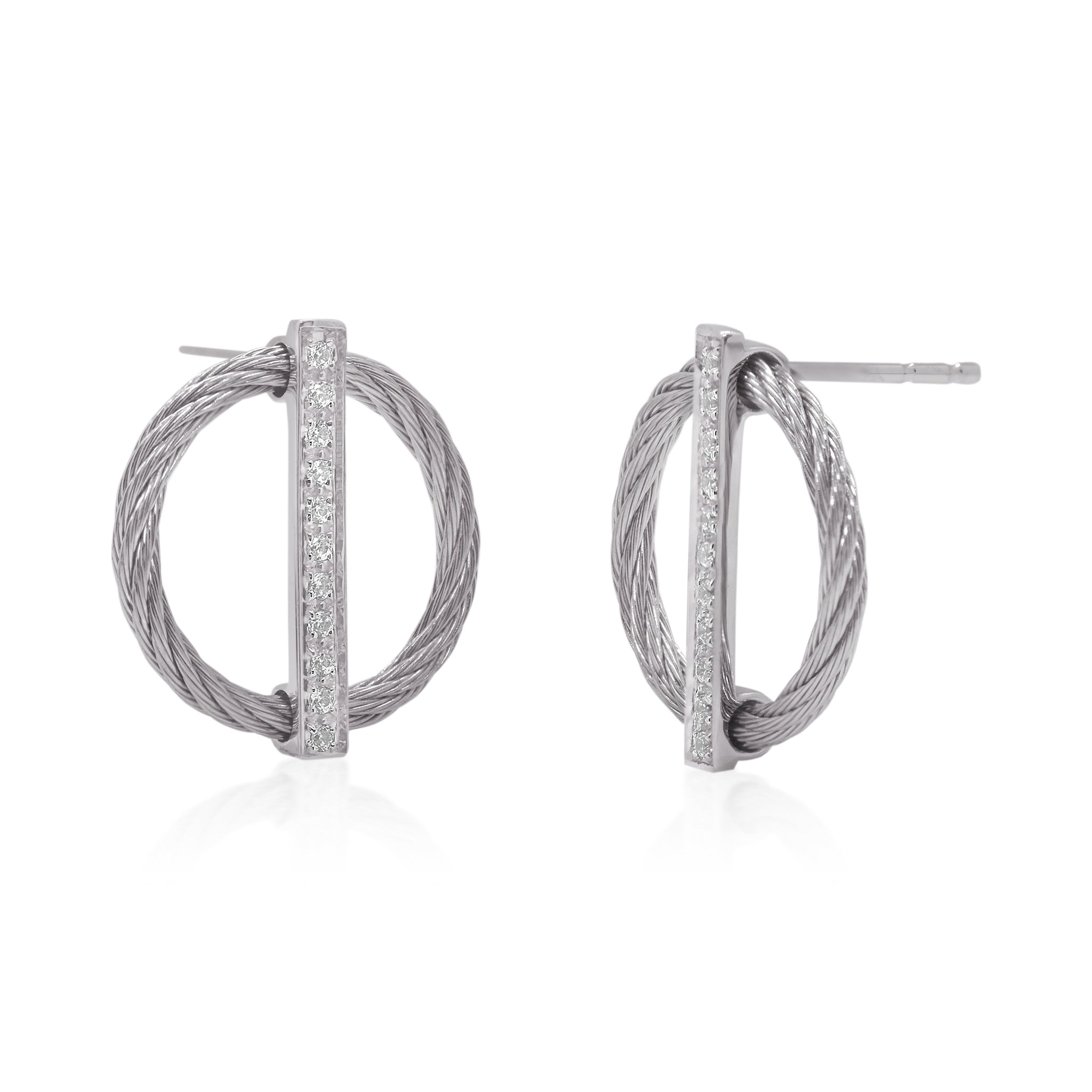 ALOR Full Circle Earrings