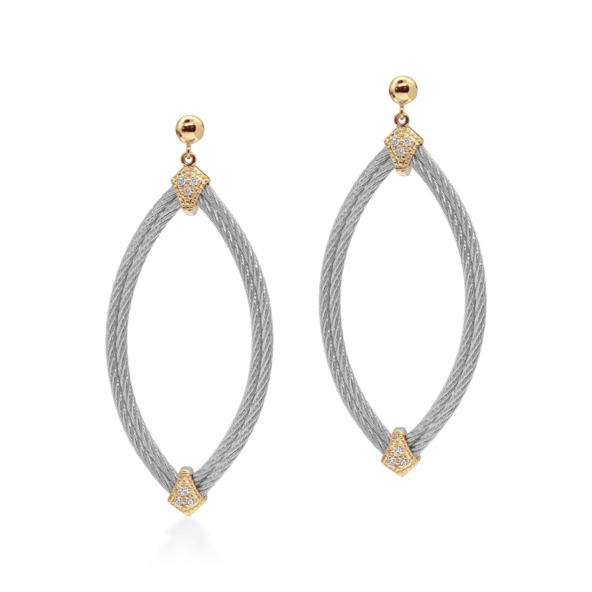 ALOR Marquise Earrings