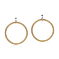 ALOR Drop Circle Earrings