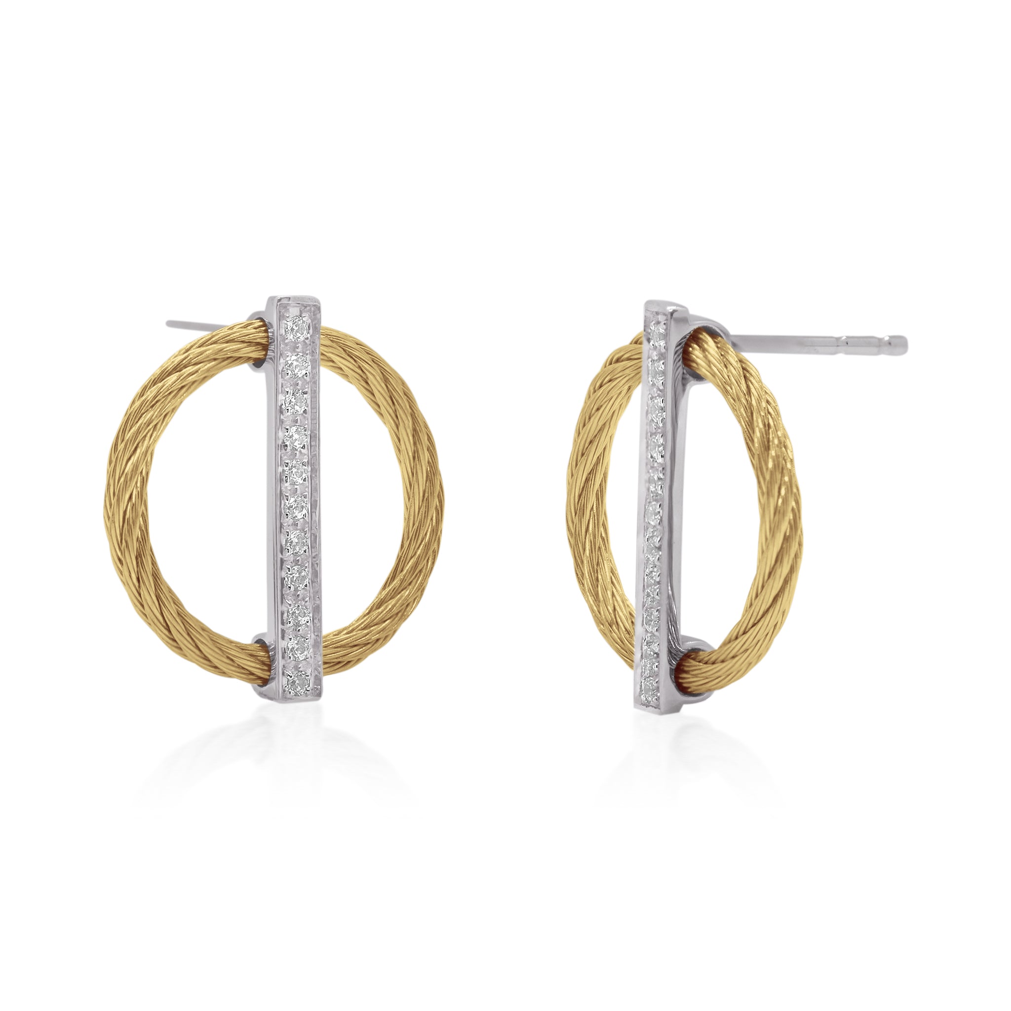 ALOR Full Circle Earrings