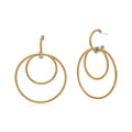 ALOR Triple Drop Hoop Earrings
