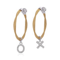 ALOR Expressions of Love XO Earrings