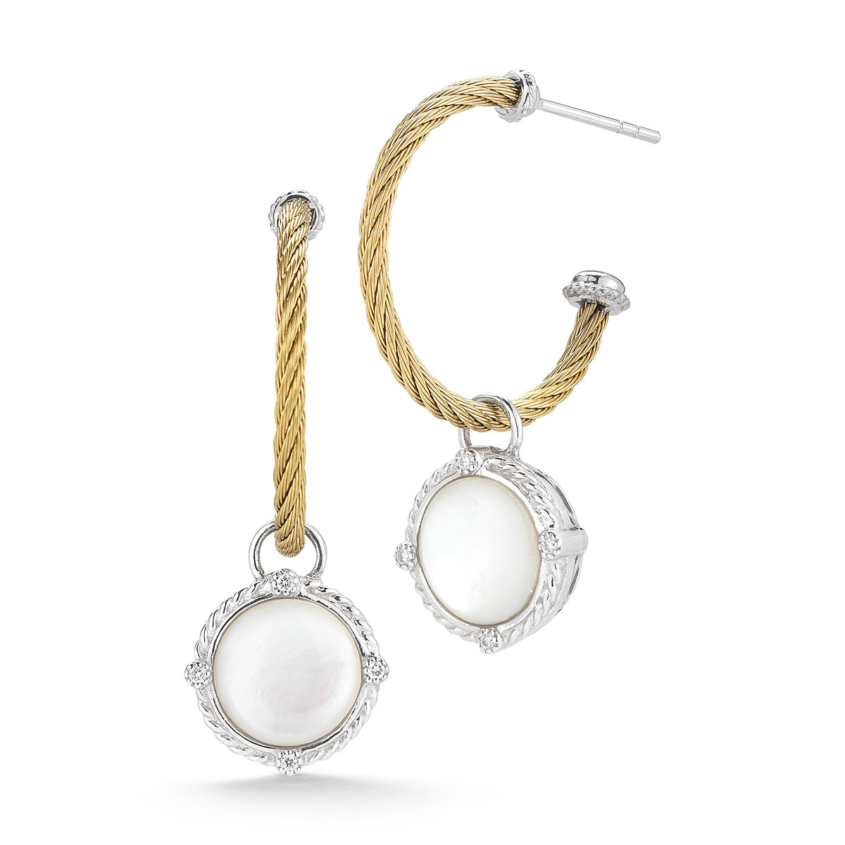 ALOR Mother of Pearl Drop Earrings