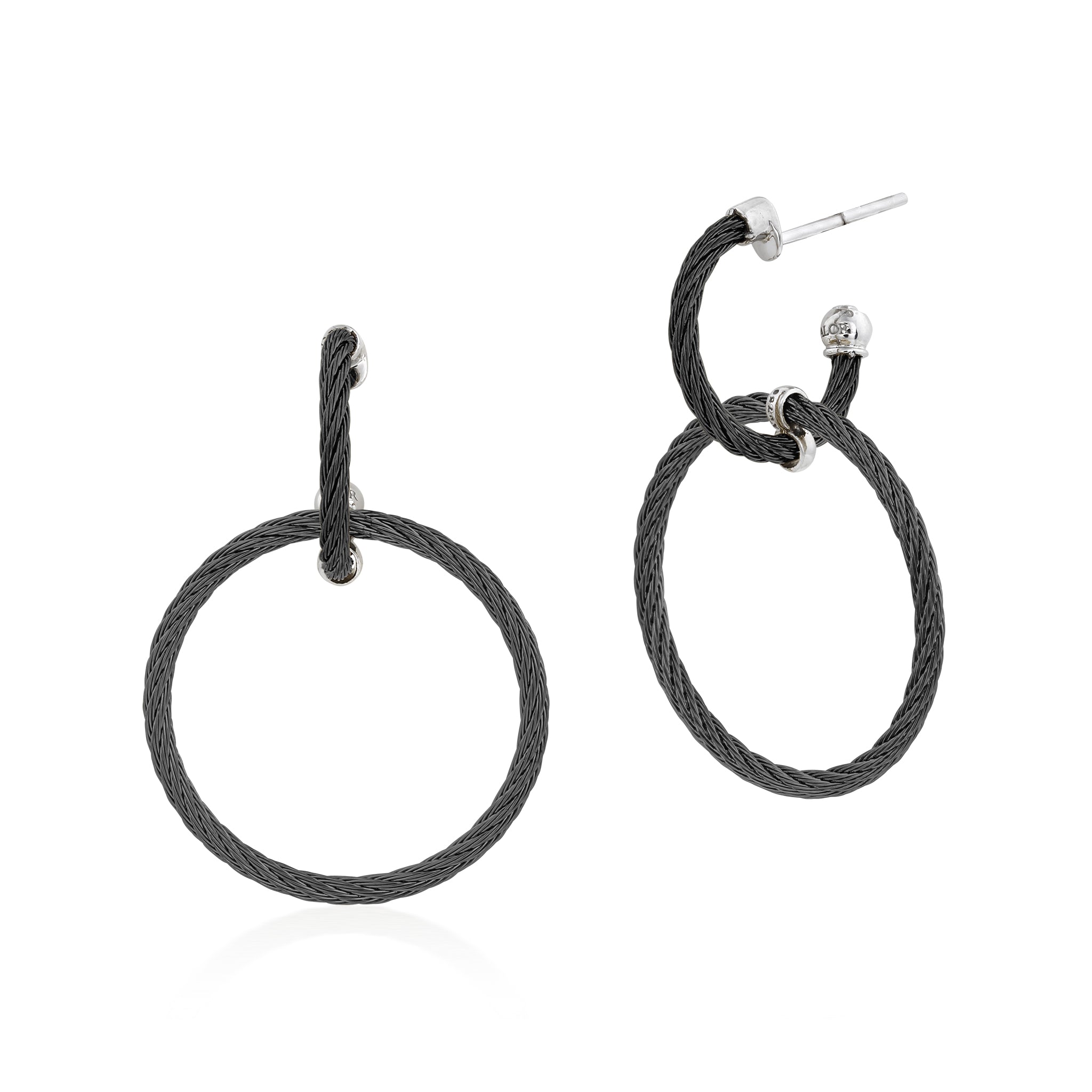 ALOR Petite Double Drop Earrings