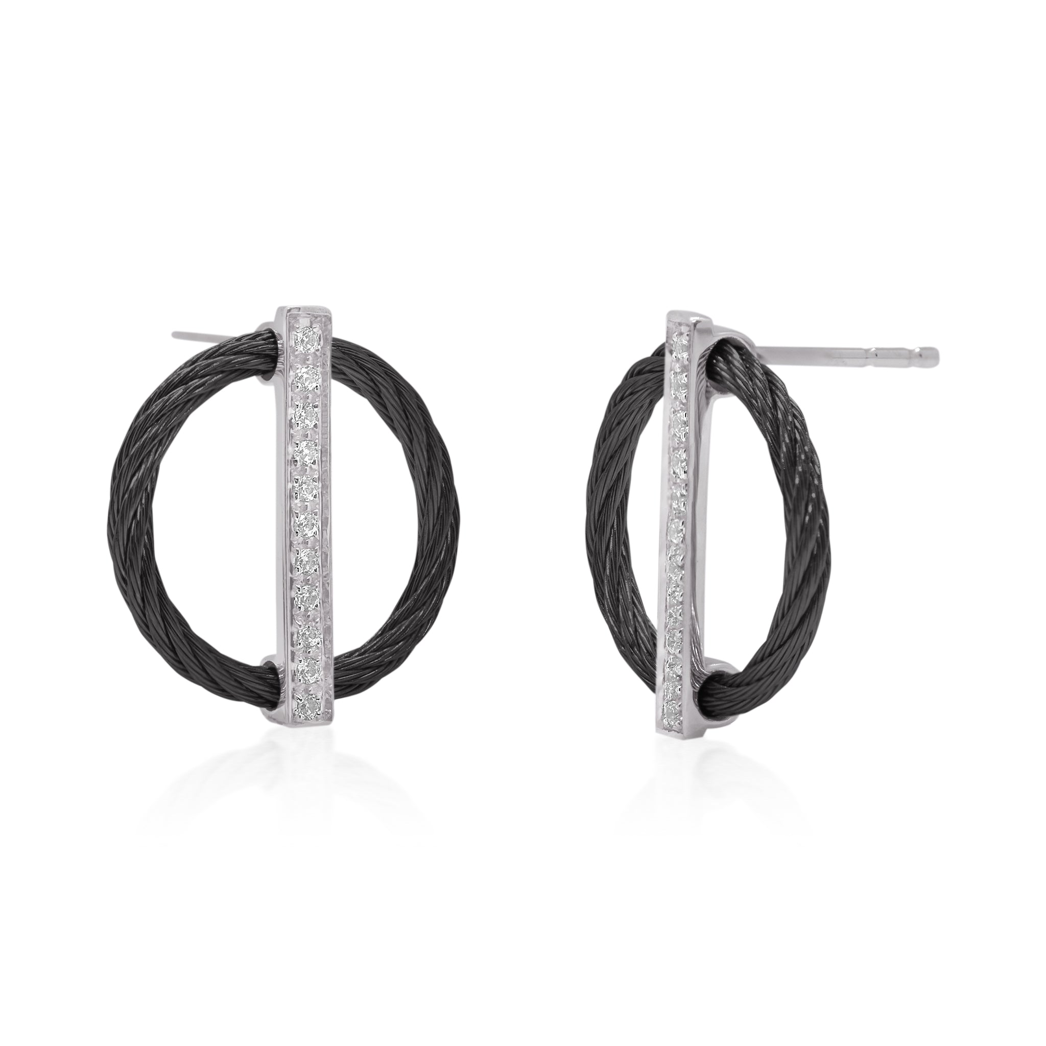ALOR Full Circle Earrings