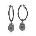 ALOR South Sea Pearl Hoop Earrings