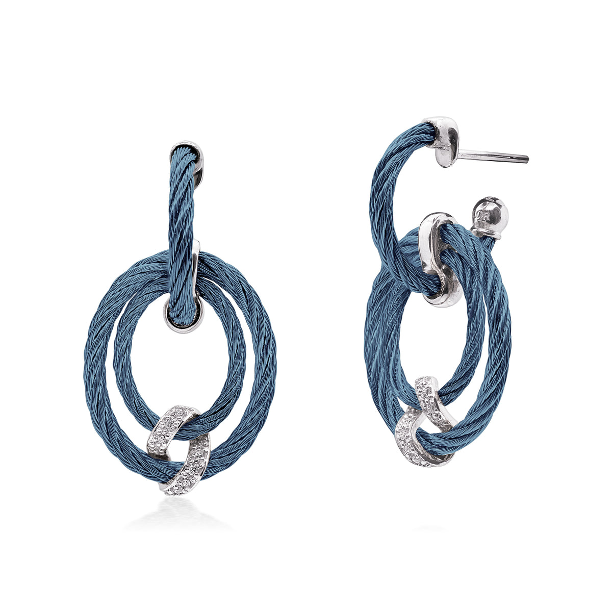 ALOR Wrap Halo Drop Earrings