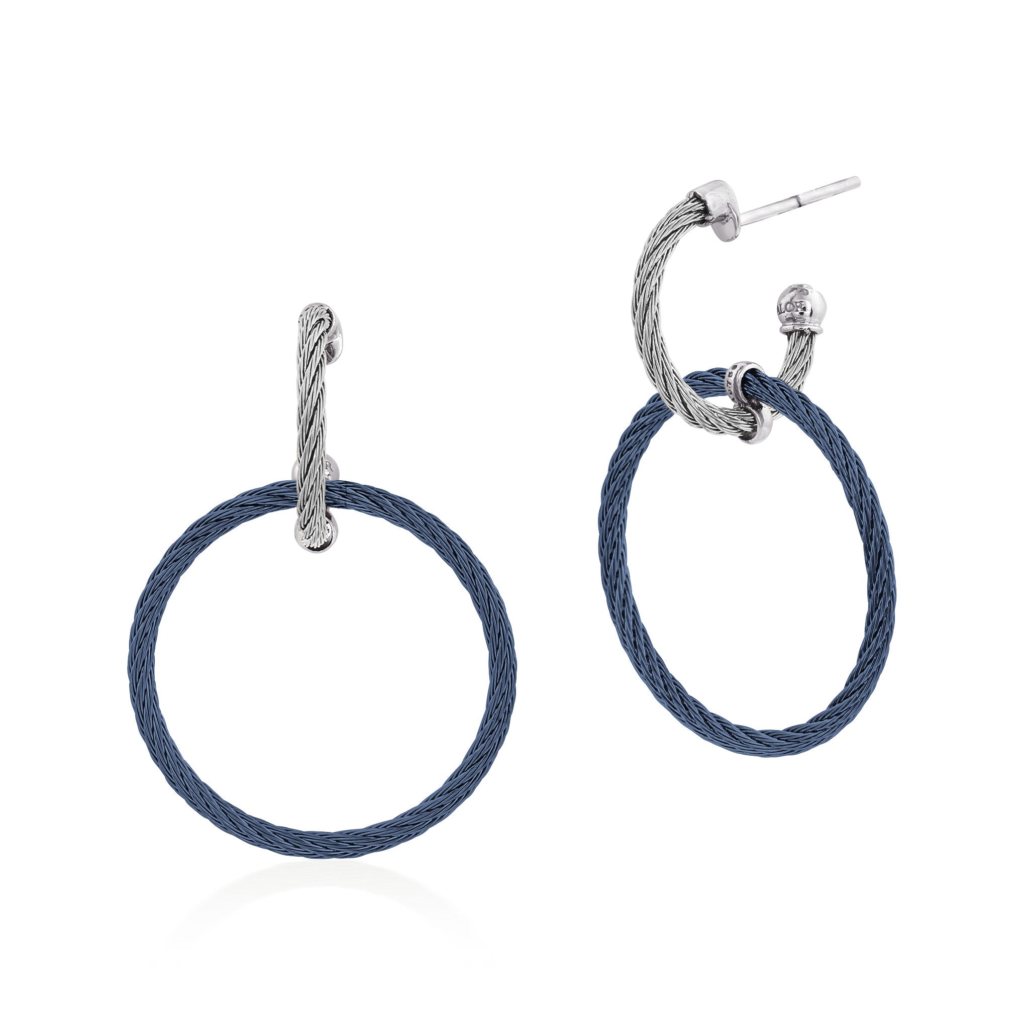 ALOR Petite Double Drop Earrings