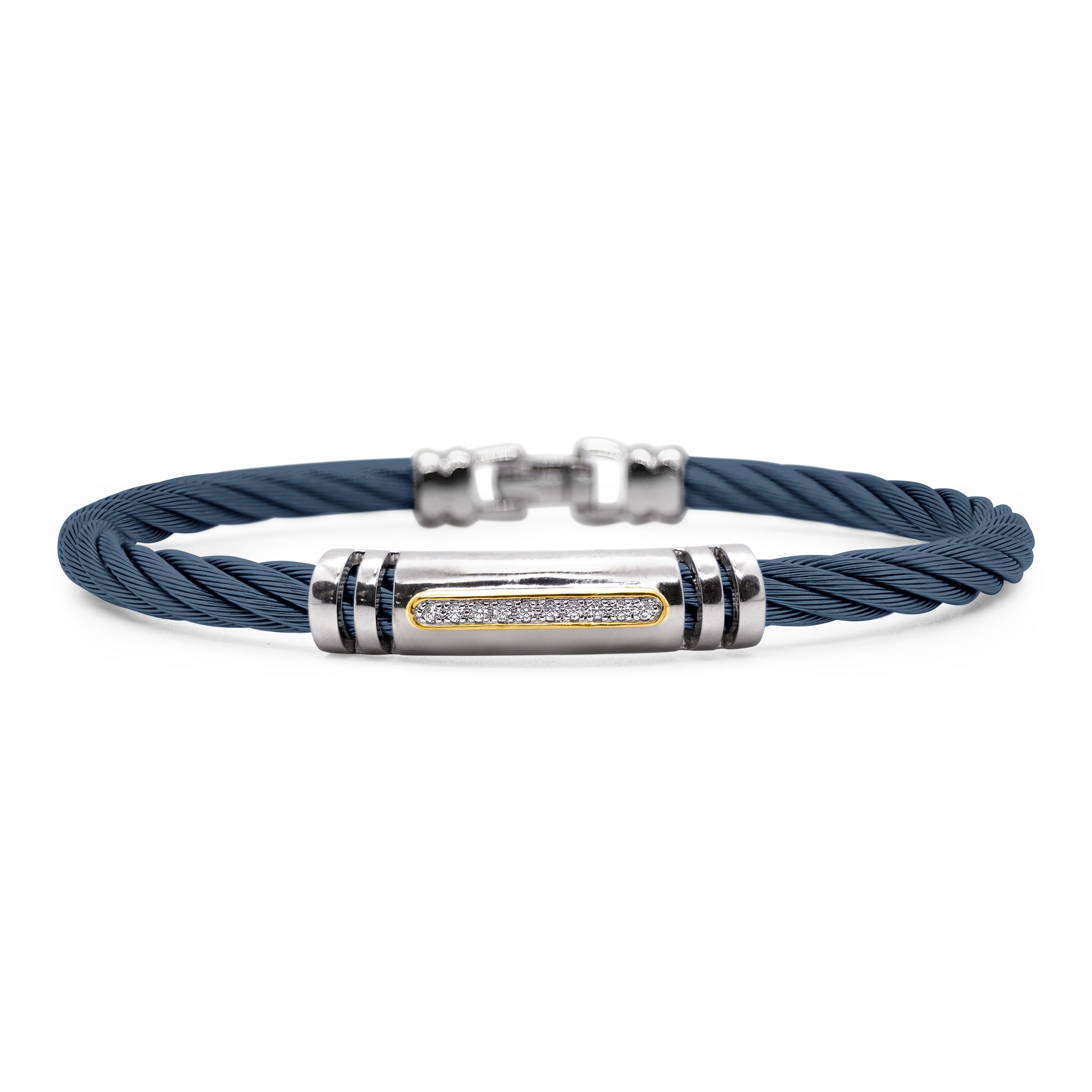 ALOR Men's Bar Diamond Bracelet