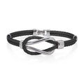 ALOR Men's Square Knot Bracelet