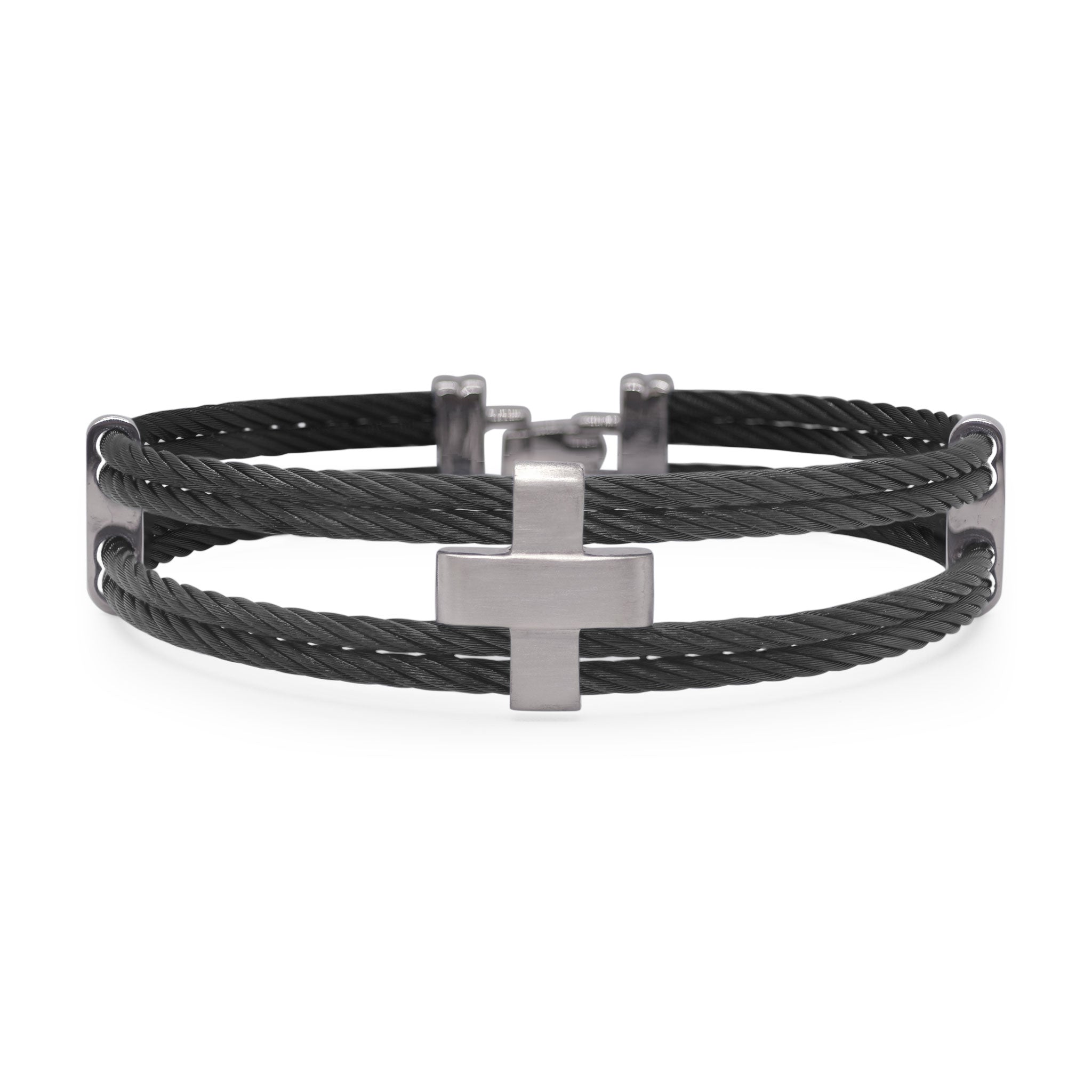 ALOR Men's Cross Bracelet