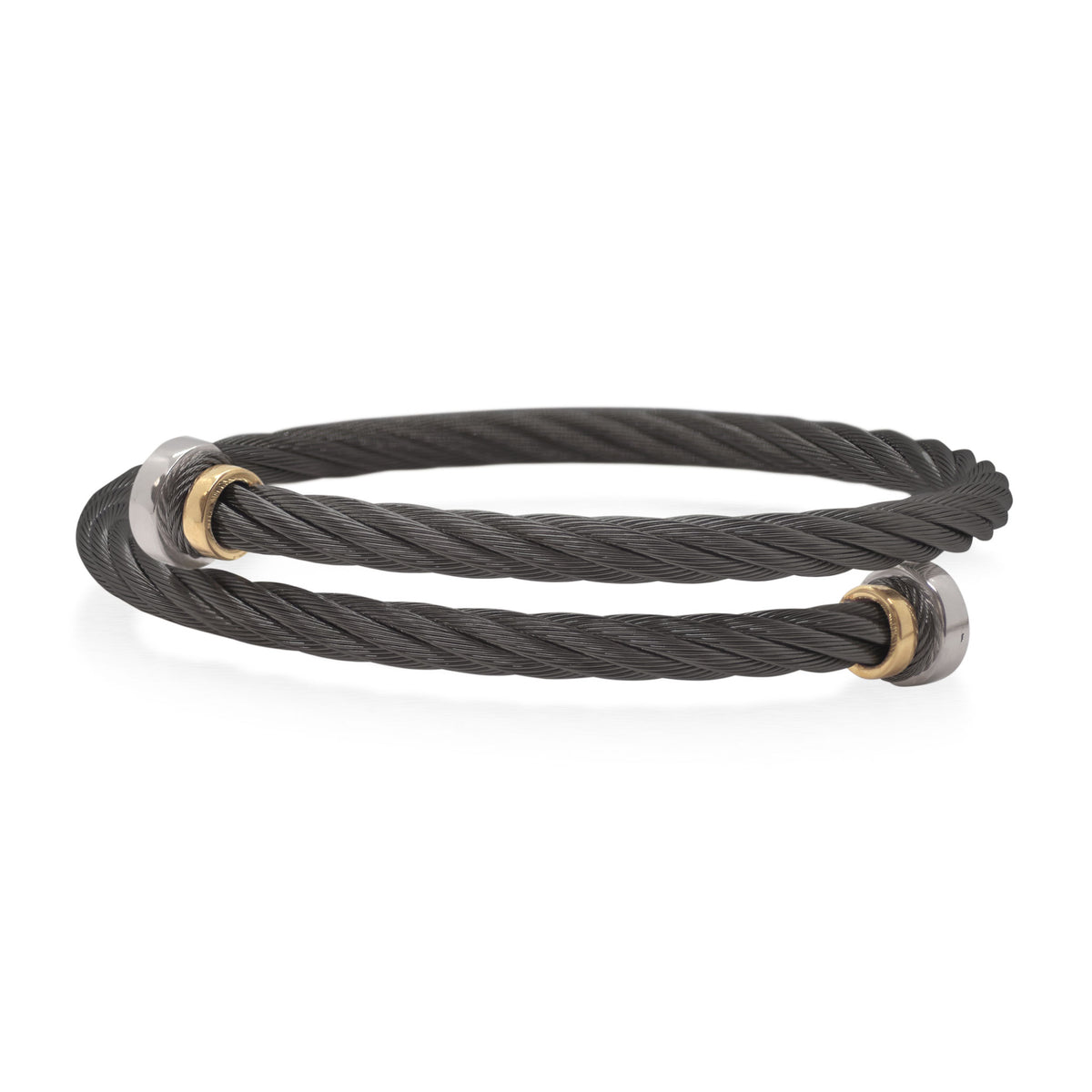 ALOR Men's Bypass Nail Head Bracelet