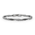 ALOR Modern Twist Stackable Bracelet