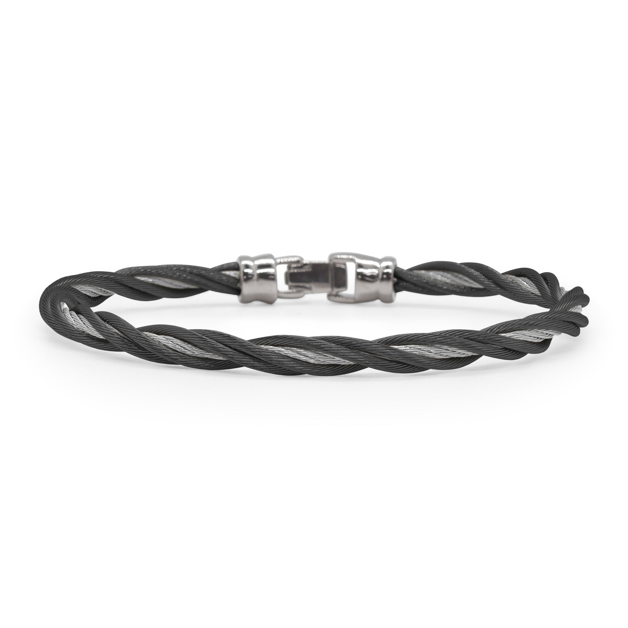 ALOR Double Twist Stackable Bracelet