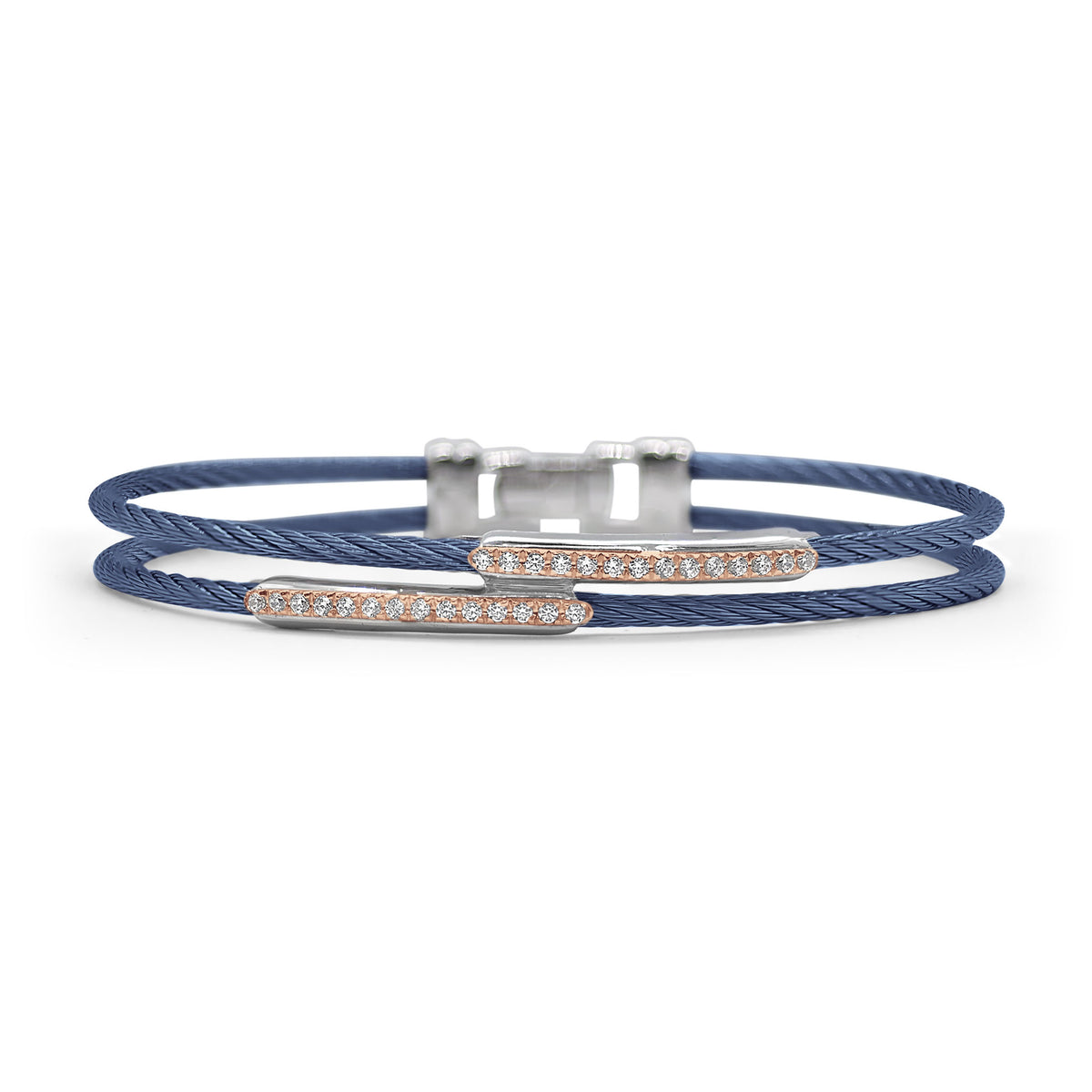 ALOR Dual Channel Bar Bracelet