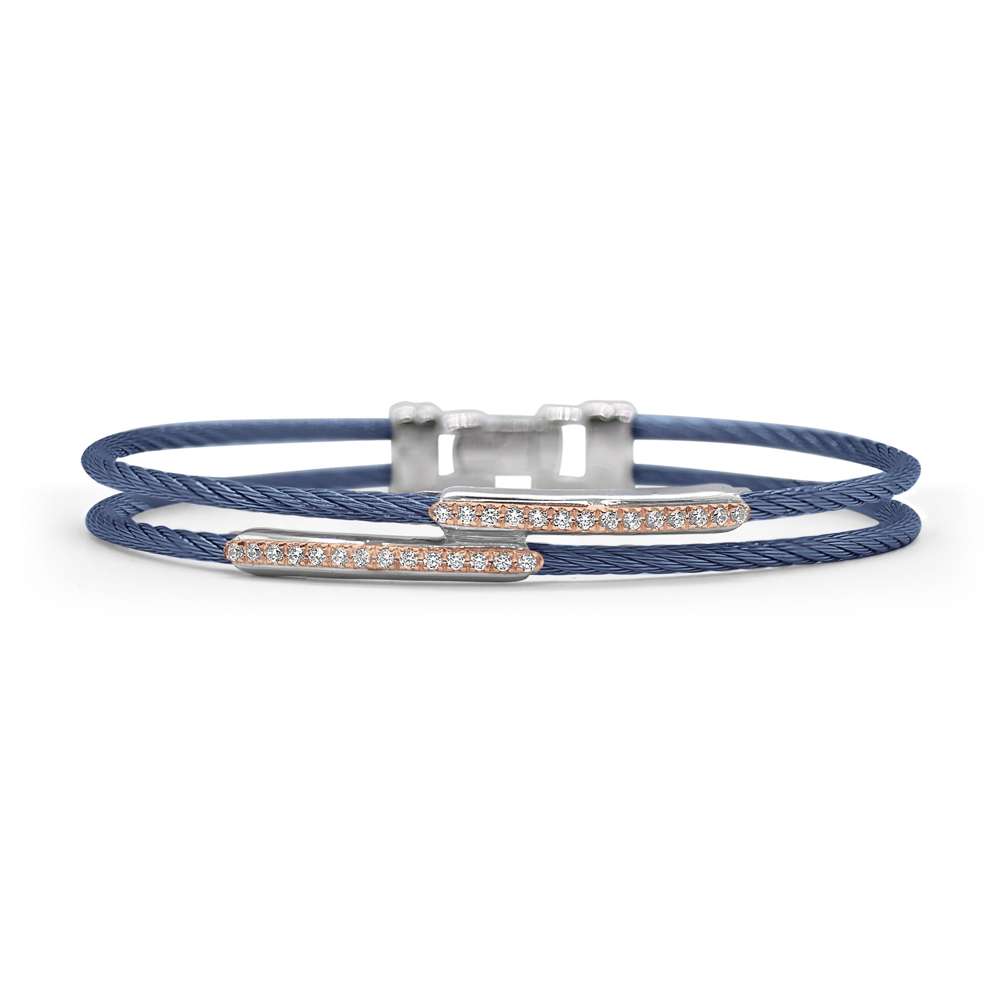 ALOR Dual Channel Bar Bracelet