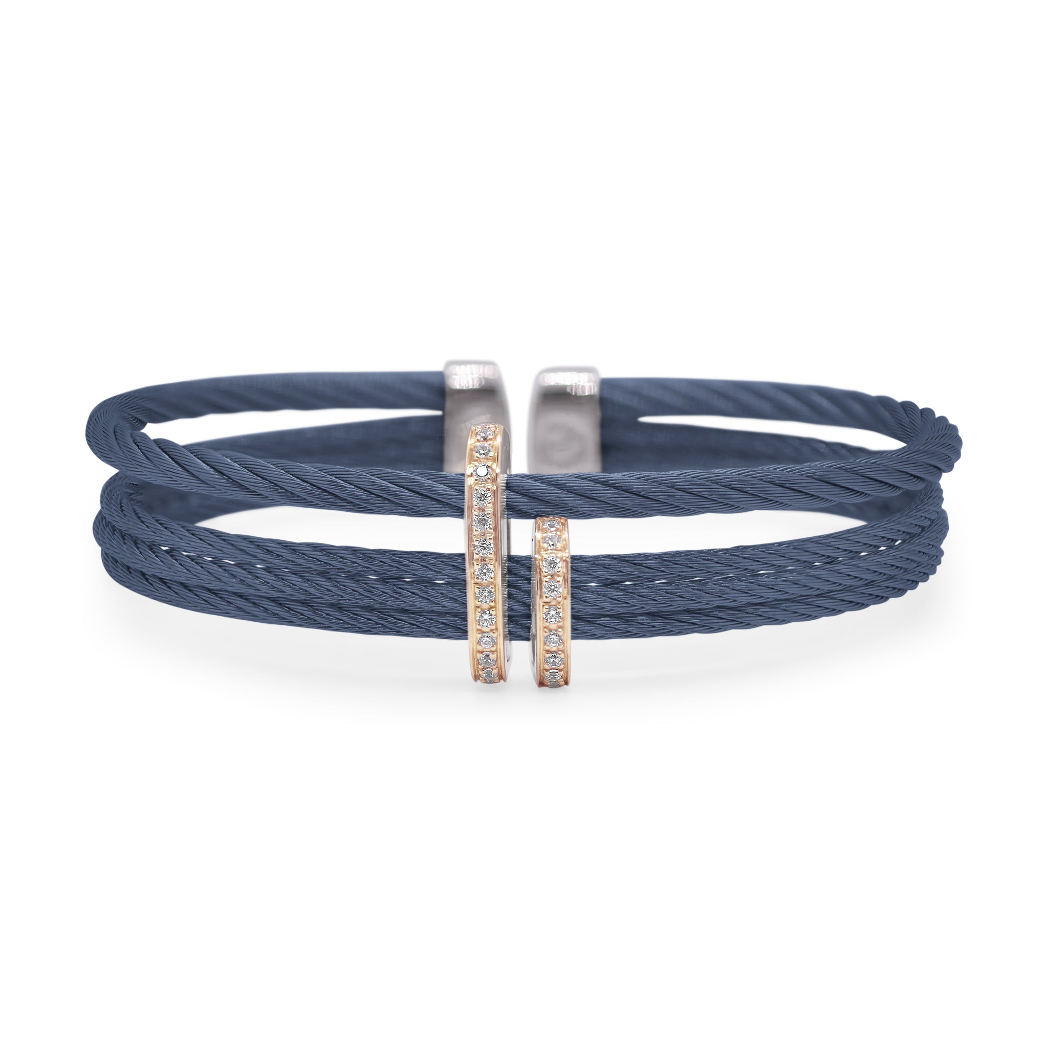 ALOR Double Arch Over Twist Cuff