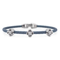 ALOR Triple Station Tulip Bracelet