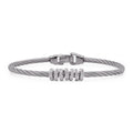ALOR Wide Halo Bracelet