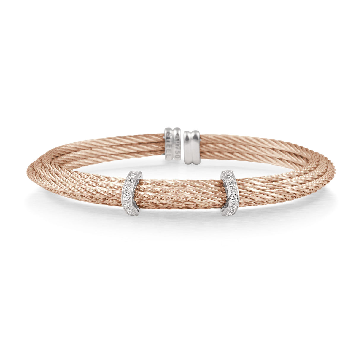ALOR Double Station Tiered Cuff