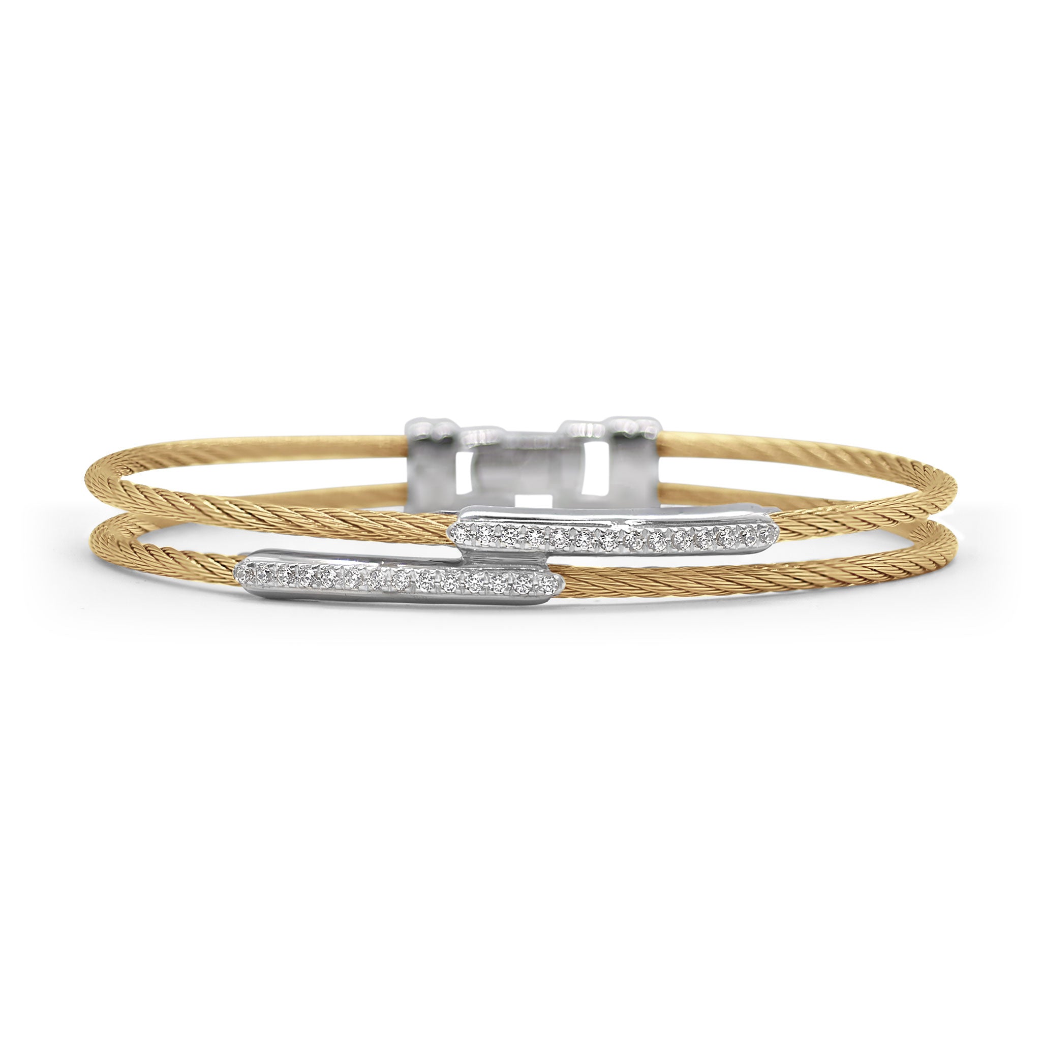 ALOR Dual Channel Bar Bracelet