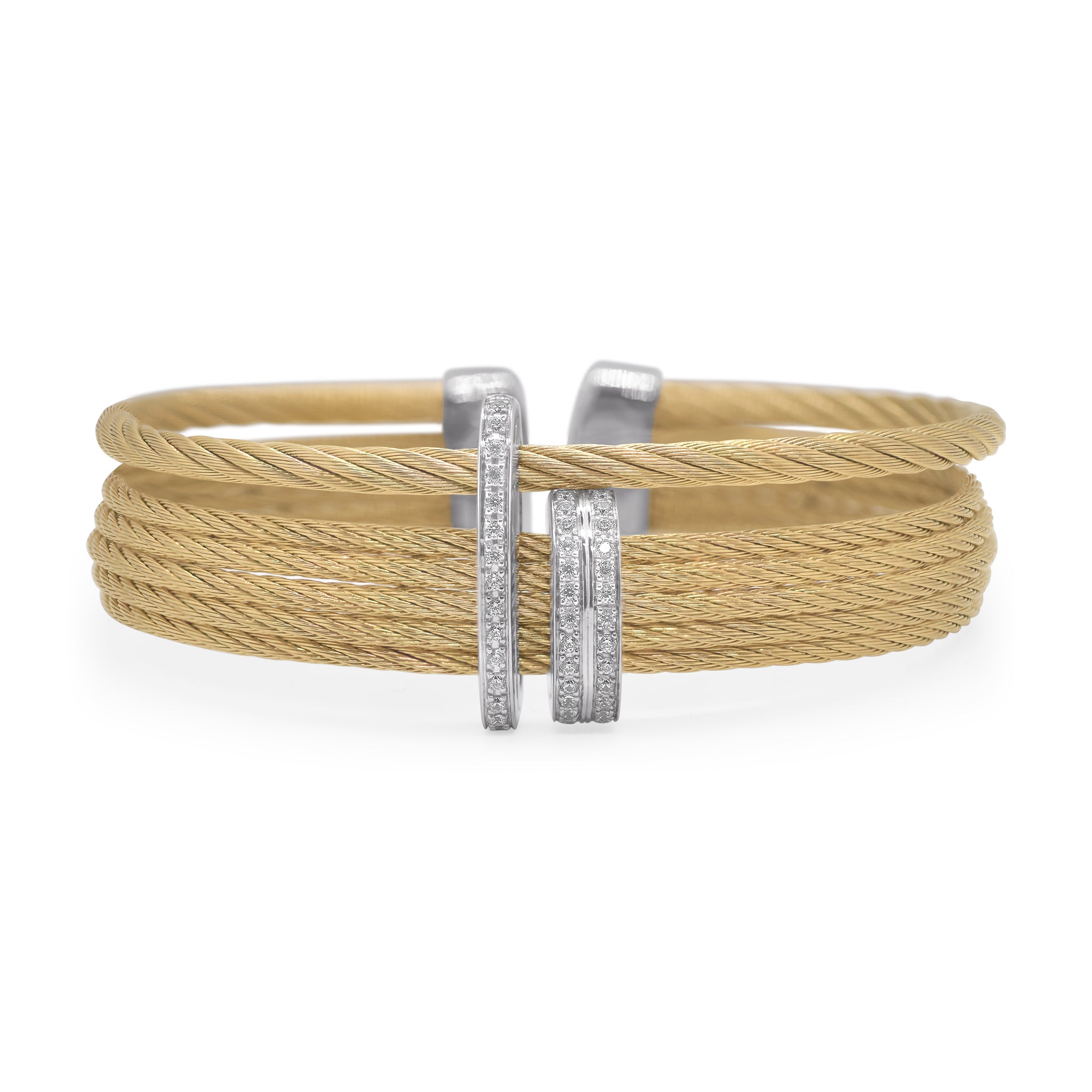 ALOR Triple Arch Over Twist Cuff