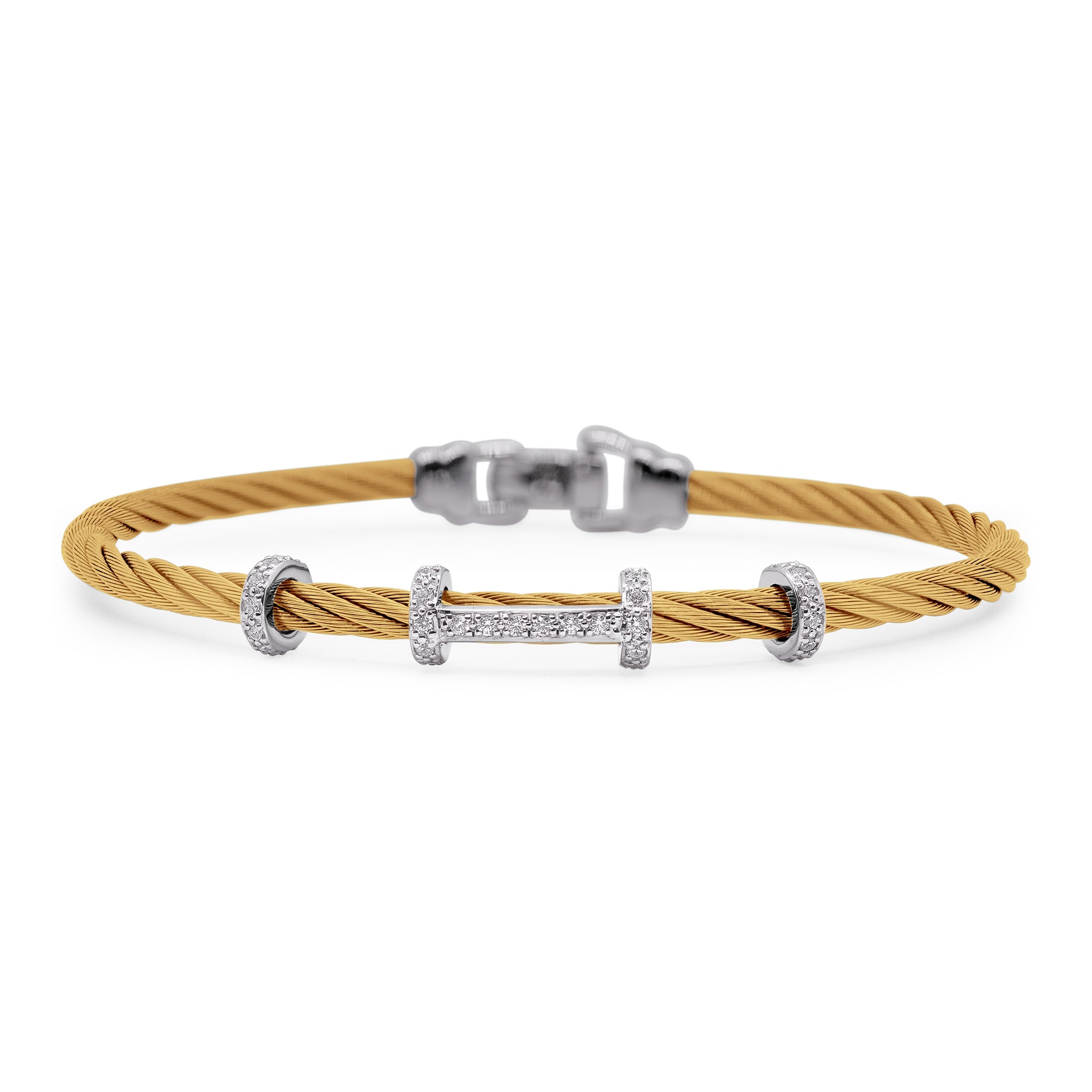 ALOR Wide Halo Harmony Bracelet