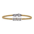 ALOR Wide Halo Bracelet