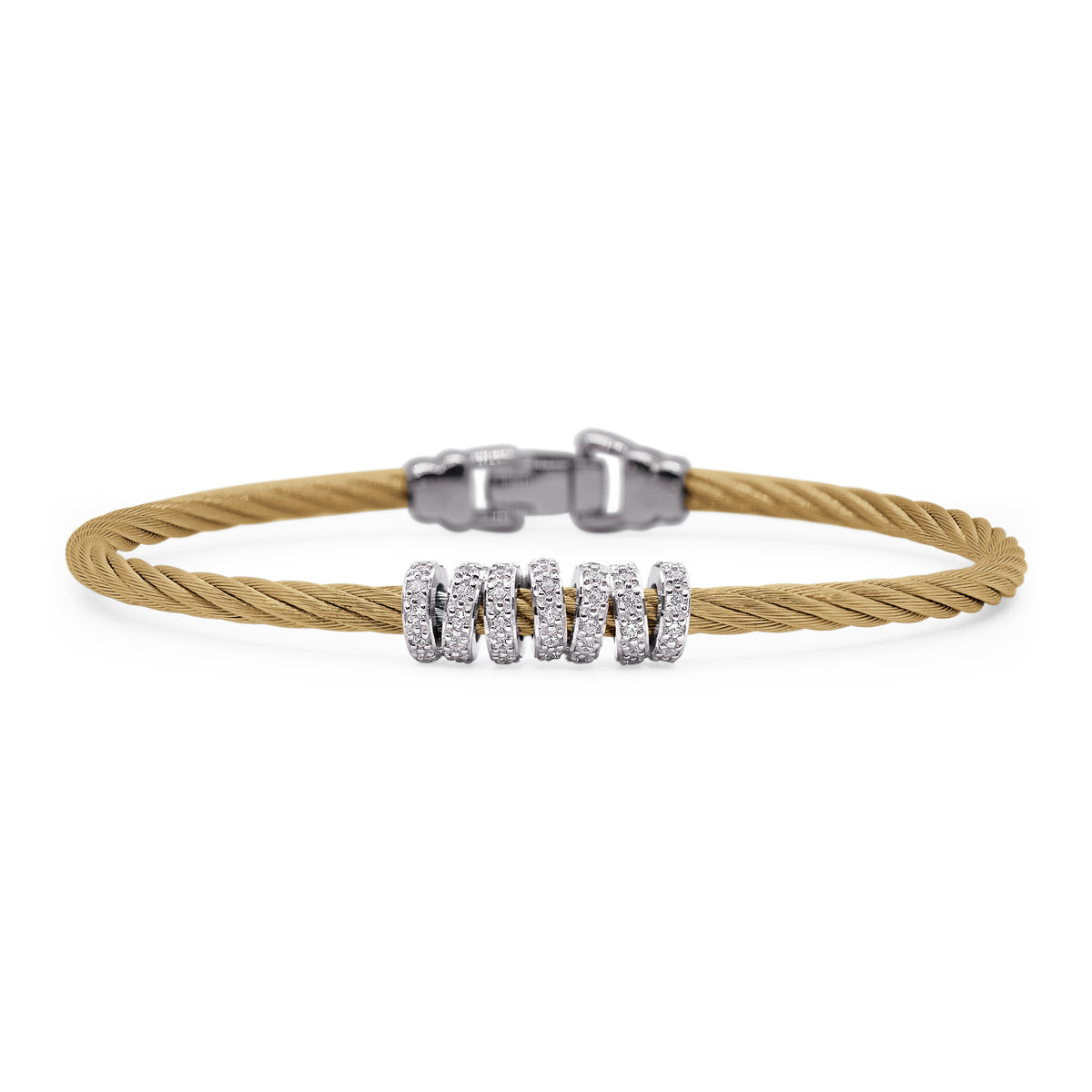 ALOR Wide Halo Bracelet