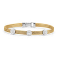 ALOR Triple Round Classic Stackable Bracelet