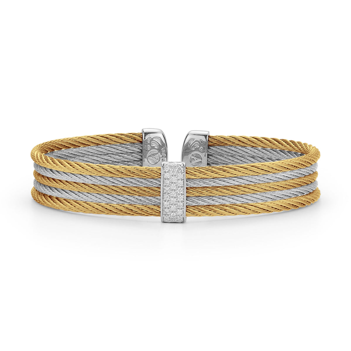ALOR Striped Mini Cuff