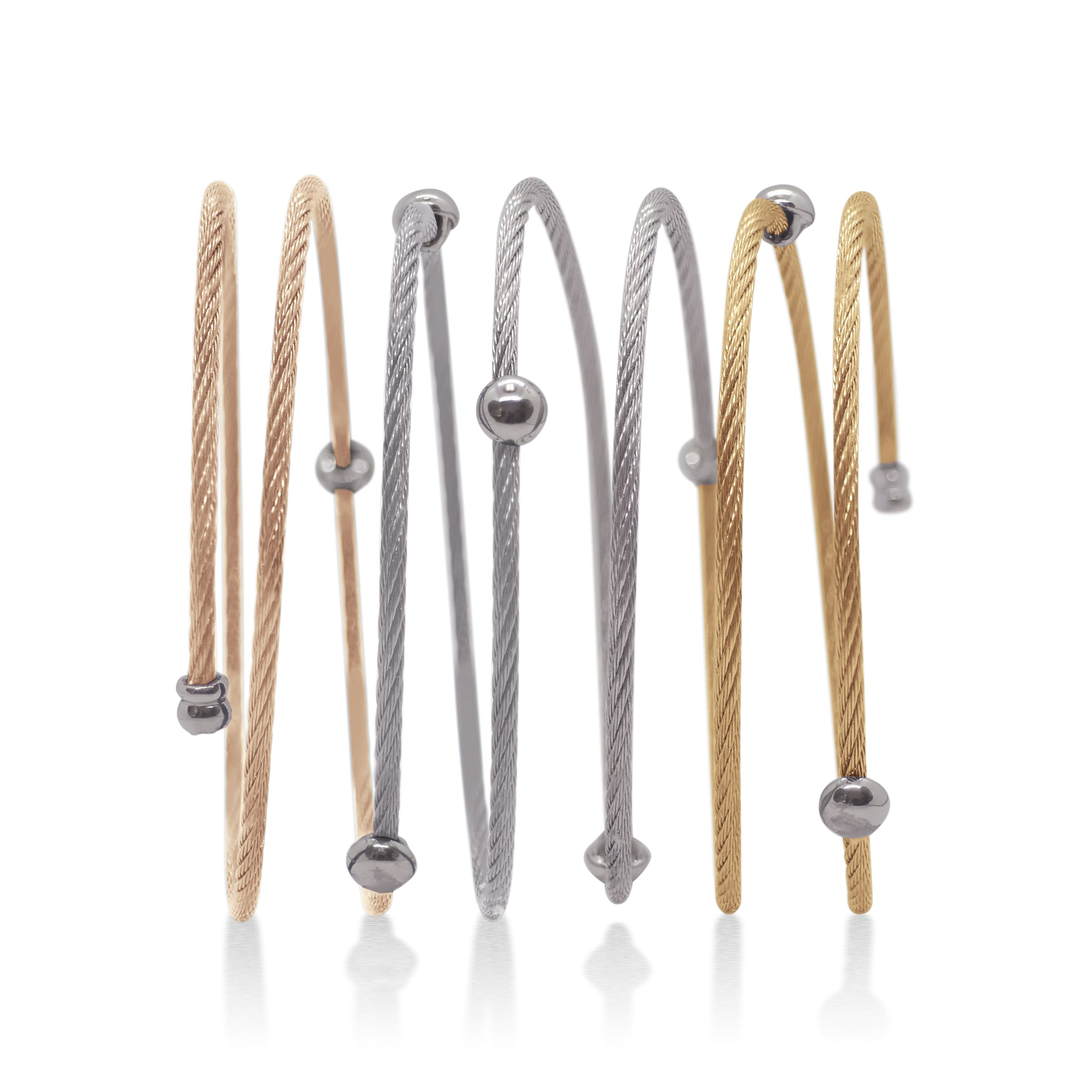 ALOR 7-Row Wrap Bracelet