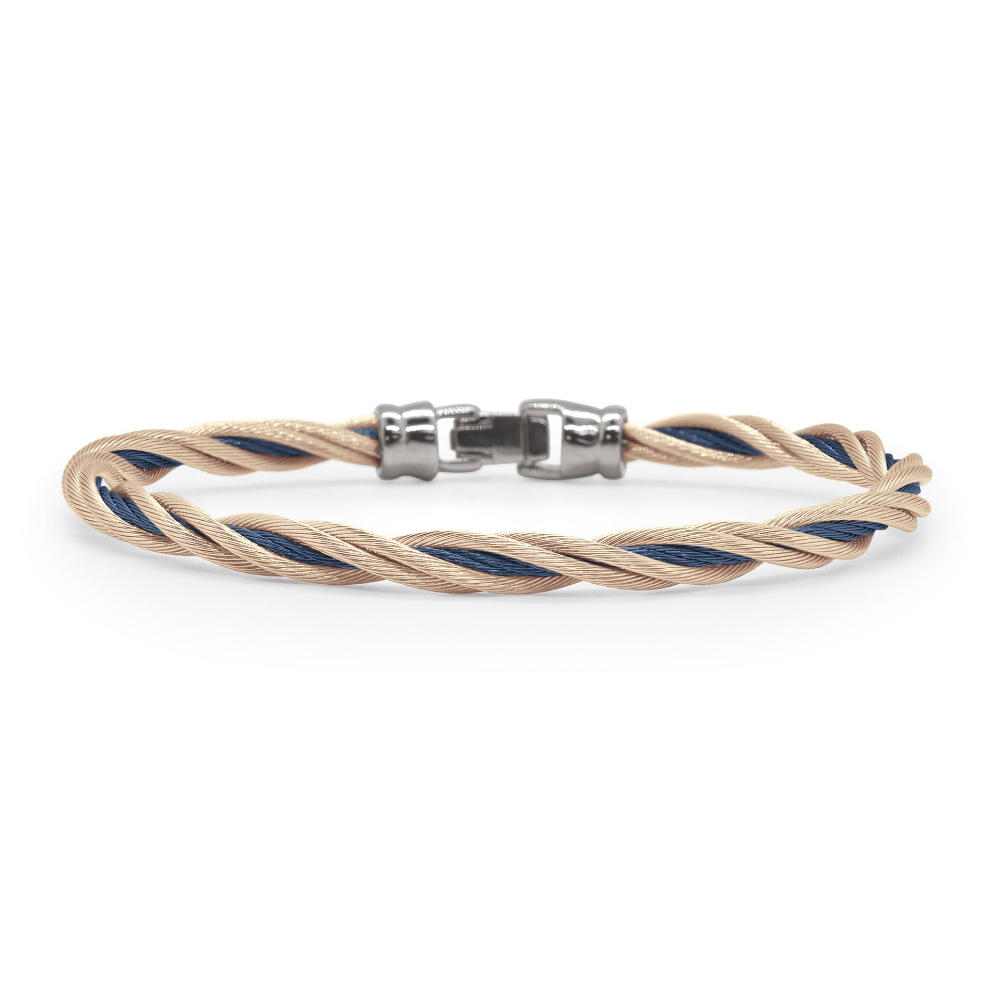 ALOR Double Twist Stackable Bracelet