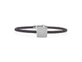 ALOR Square Disc Diamond Bangle